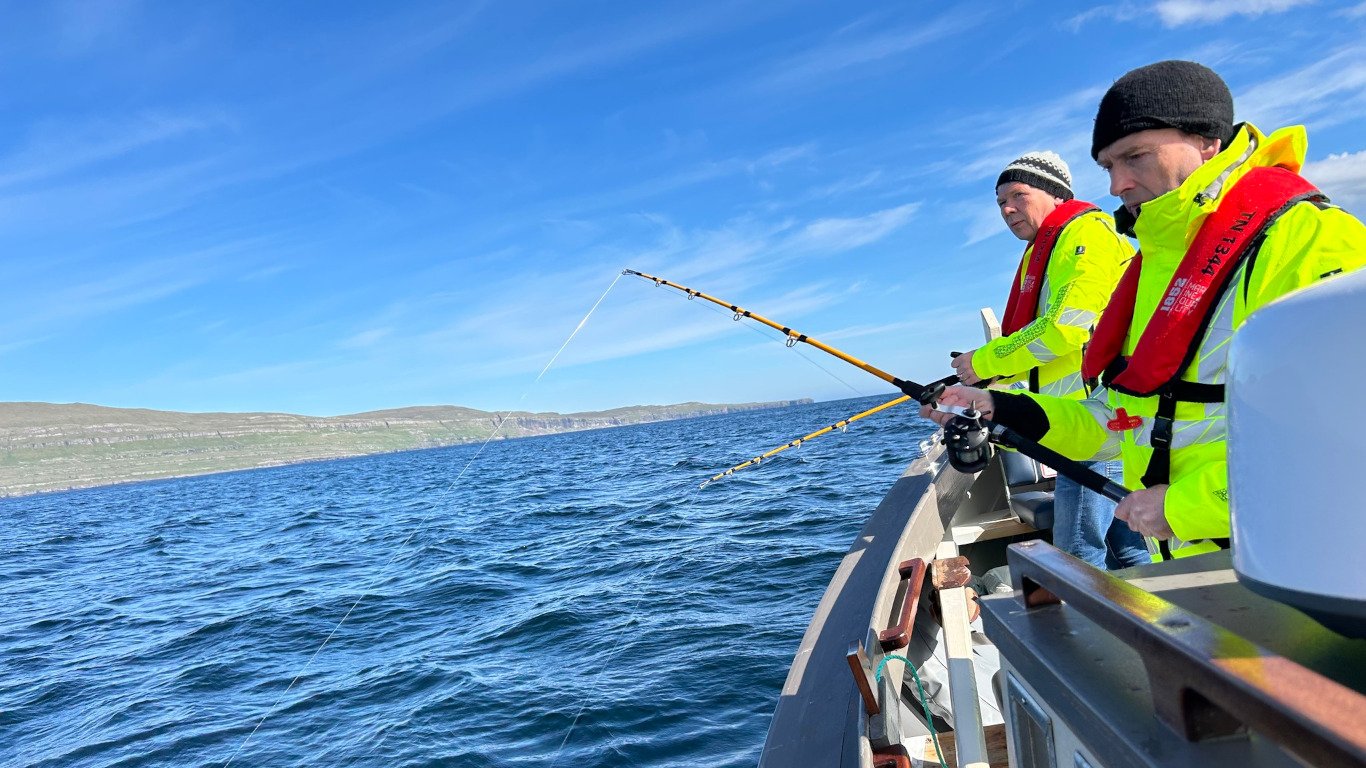 Fishing trip to Nólsoyarfirði